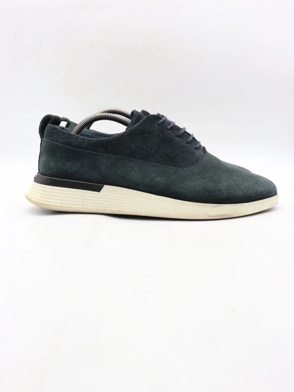 Wolf & Shepherd Crossover Longwing Men's 10.5 Blue Suede Oxford Casual Shoes